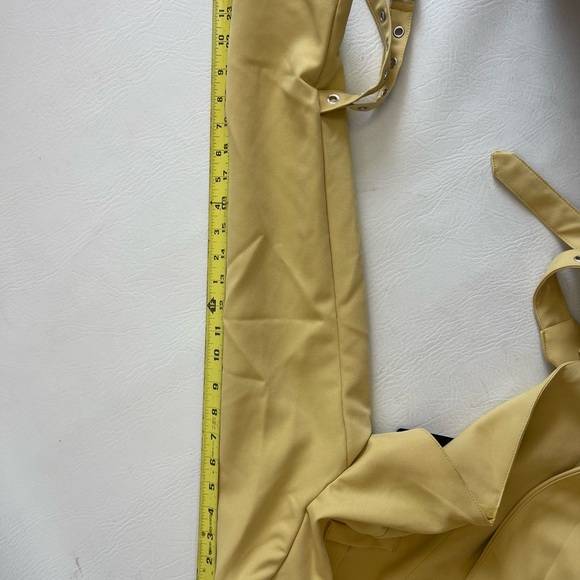 Shein NWT Monse Mathilde Lomme cross tie & open back Blazer w/ Long Belt shorts. - Picture 8 of 15